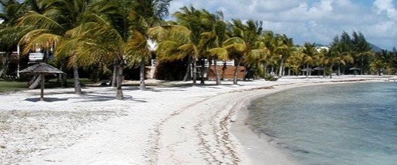 Nettle bay Caribbean lagoon