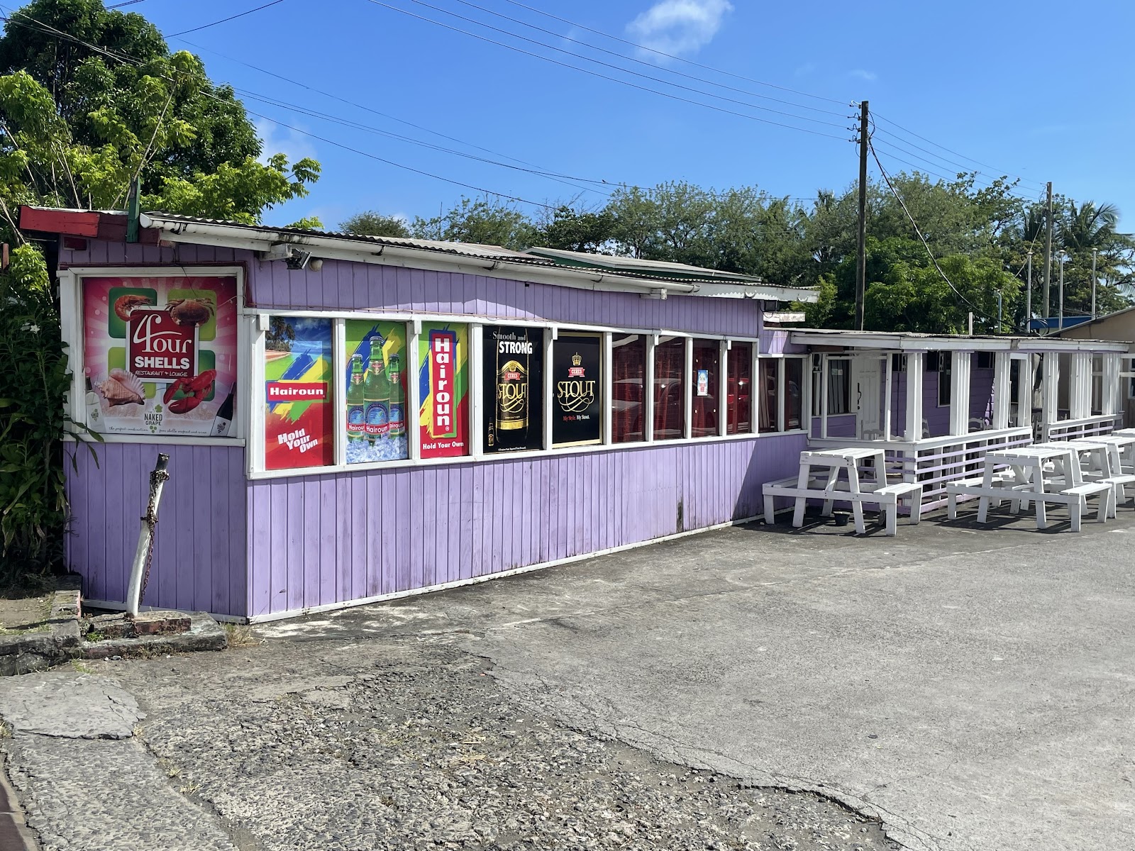 4 SHELLS FISH JOINT